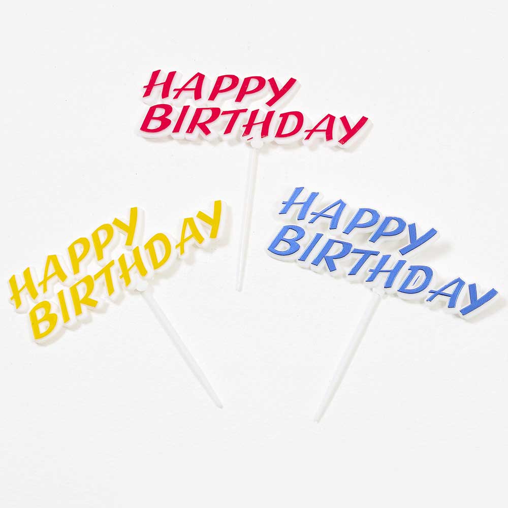 Happy Birthday Pick